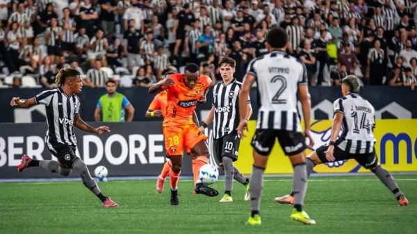 Botafogo é derrotado pelo Barcelona-EQU