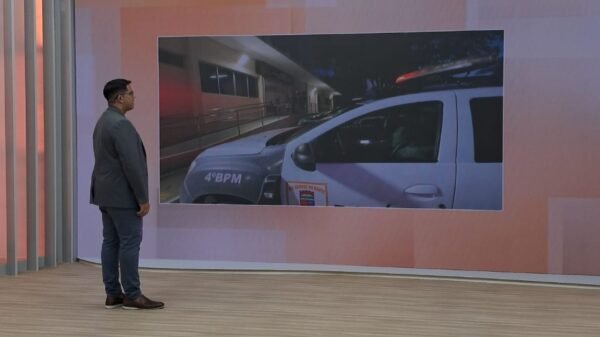 Telão de LED TV Ponta Negra no estúdio