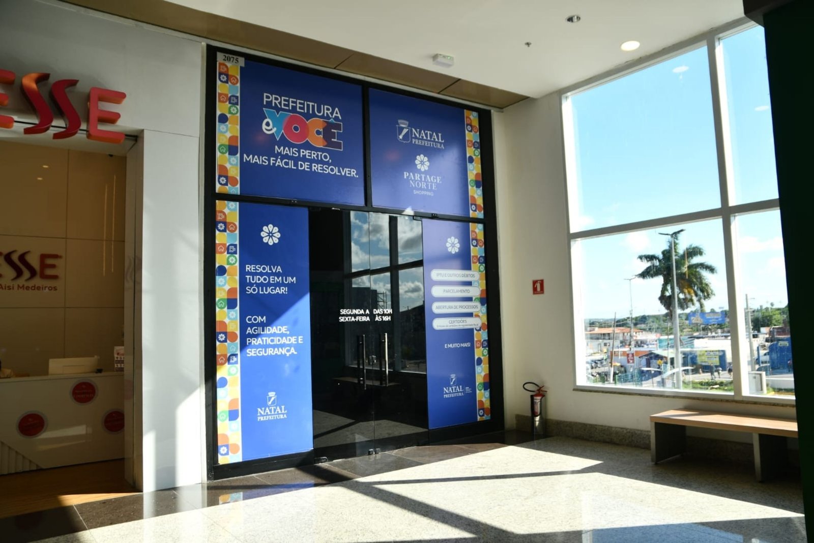 Novo ponto de atendimento tributário no Partage Norte Shopping