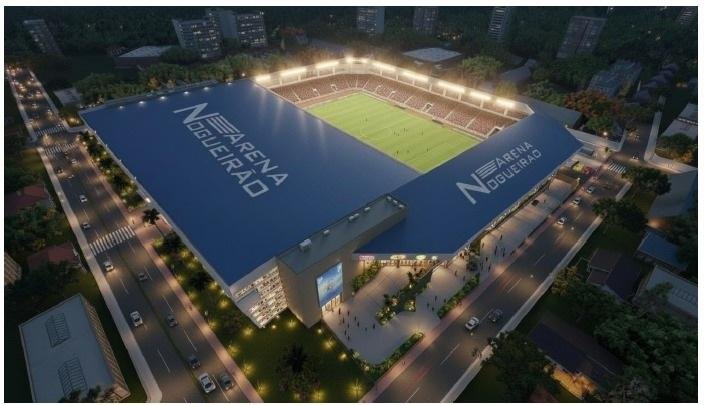 Projeto da arena Nogueirão em Mossoró